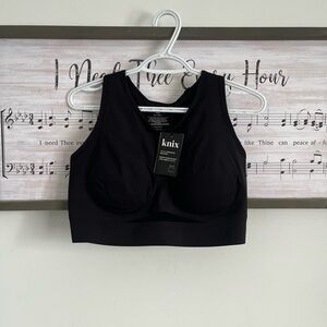 Knix Midnight Black Activewear Top